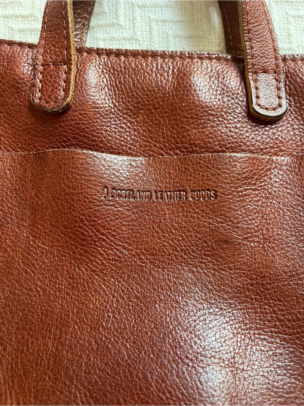Portland Leather Goods Mini Tote - Picture 6 of 16
